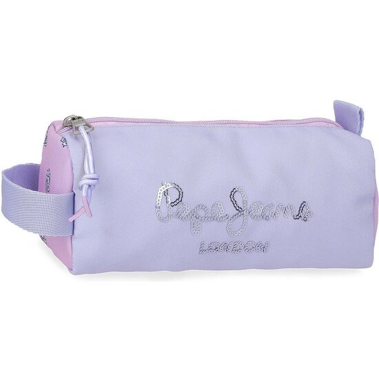 PEPE JEANS ESTUCHE ESCOLAR POLIÉSTER MORADO image 0