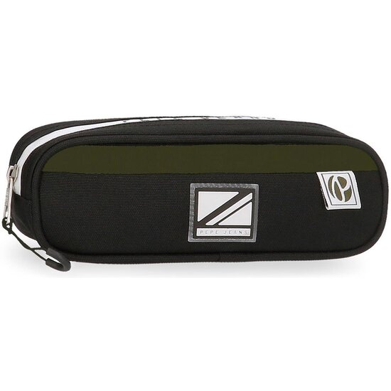PEPE JEANS ESTUCHE ESCOLAR POLIÉSTER NEGRO image 0