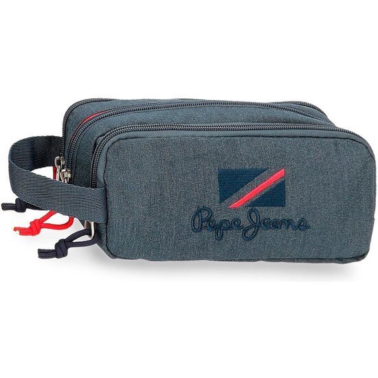 PEPE JEANS ESTUCHE ESCOLAR POLIÉSTER AZUL image 0