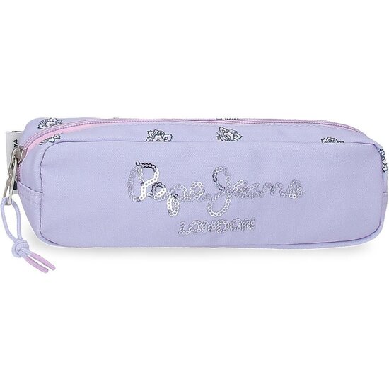 PEPE JEANS ESTUCHE ESCOLAR POLIÉSTER MORADO image 0
