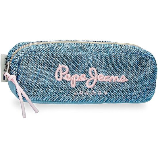 PEPE JEANS ESTUCHE ESCOLAR POLIÉSTER AZUL image 0