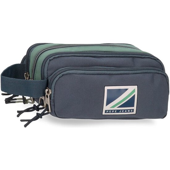 PEPE JEANS ESTUCHE ESCOLAR POLIÉSTER AZUL image 0