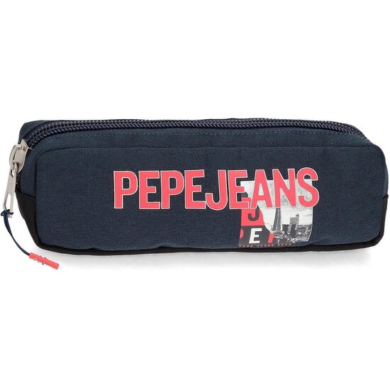 PEPE JEANS ESTUCHE ESCOLAR POLIÉSTER AZUL image 0