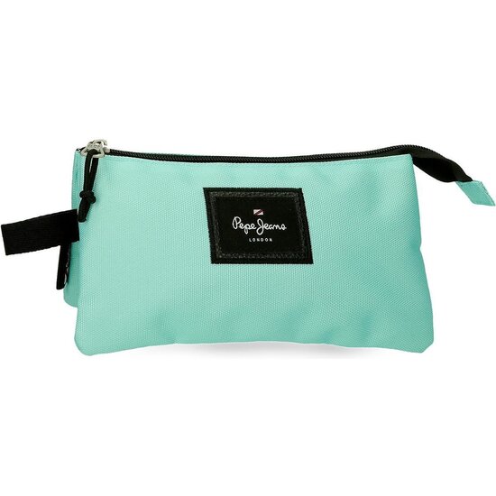PEPE JEANS ESTUCHE ESCOLAR POLIÉSTER VERDE image 0