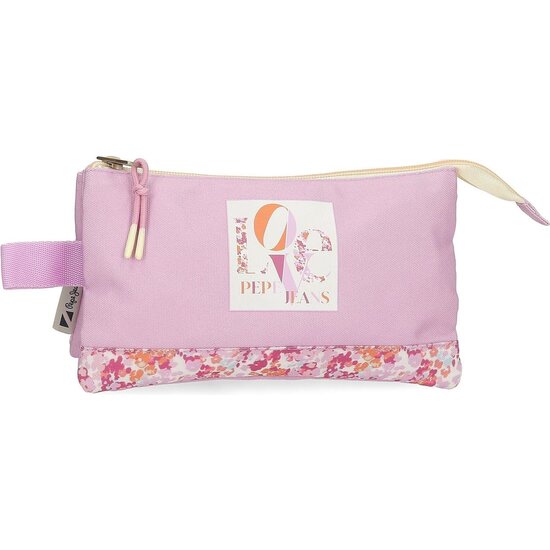 PEPE JEANS ESTUCHE ESCOLAR POLIÉSTER ROSA image 0