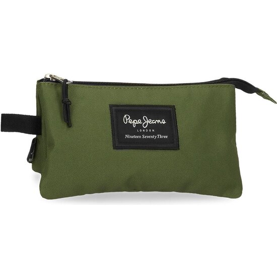 PEPE JEANS ESTUCHE ESCOLAR POLIÉSTER VERDE image 0