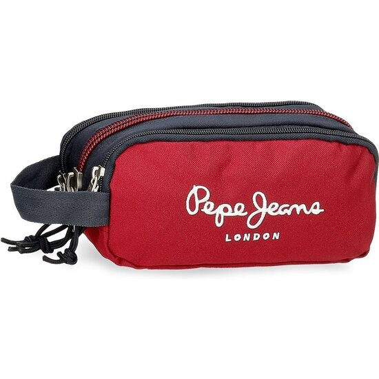 PEPE JEANS ESTUCHE ESCOLAR POLIÉSTER ROJO image 0