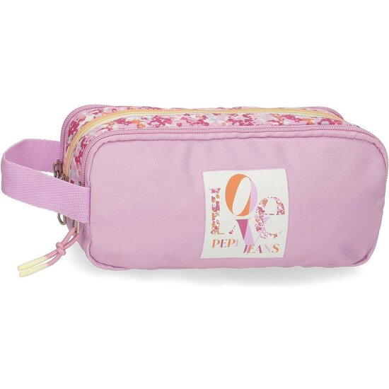 PEPE JEANS ESTUCHE ESCOLAR POLIÉSTER ROSA image 0