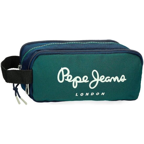 PEPE JEANS ESTUCHE ESCOLAR POLIÉSTER VERDE image 0