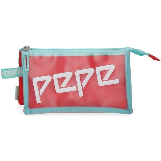 PEPE JEANS ESTUCHE ESCOLAR POLIÉSTER Y PVC MULTICOLOR image 0