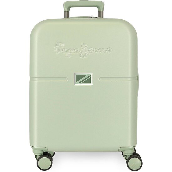 PEPE JEANS MALETA DE CABINA ABS RÍGIDA VERDE image 0