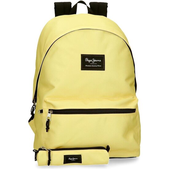 PEPE JEANS MOCHILA ESCOLAR POLIÉSTER AMARILLO image 0