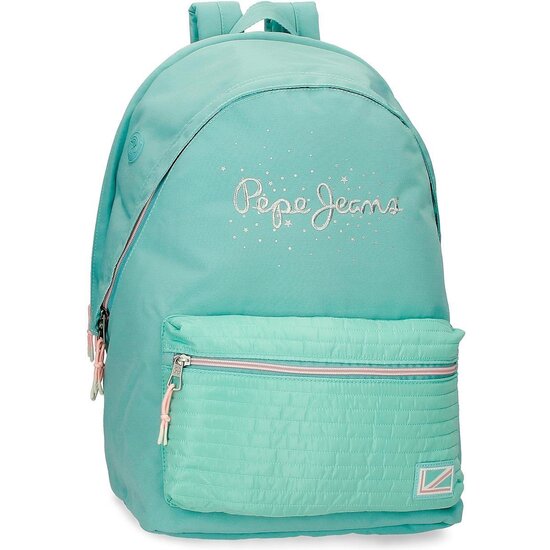 PEPE JEANS MOCHILA ESCOLAR POLIÉSTER AZUL image 0