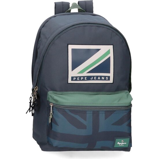 PEPE JEANS MOCHILA ESCOLAR POLIÉSTER AZUL image 0