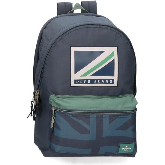 PEPE JEANS MOCHILA ESCOLAR POLIÉSTER AZUL image 0