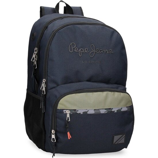 PEPE JEANS MOCHILA ESCOLAR POLIÉSTER NEGRO image 0