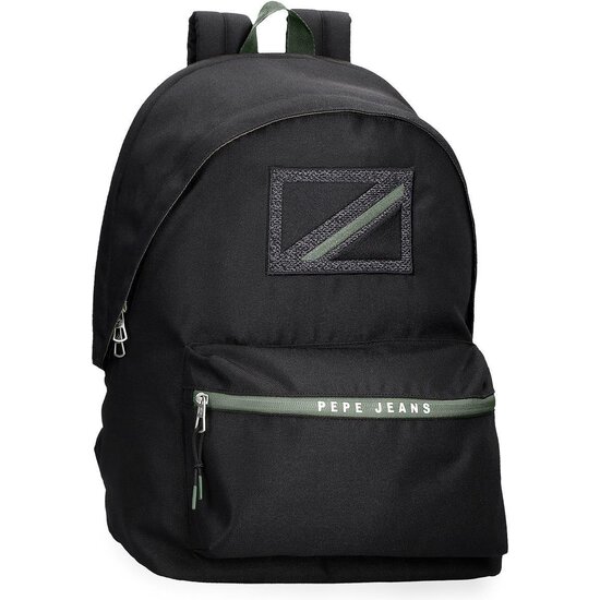 PEPE JEANS MOCHILA ESCOLAR POLIÉSTER NEGRO image 0