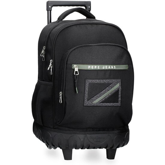 PEPE JEANS MOCHILA ESCOLAR POLIÉSTER NEGRO image 0