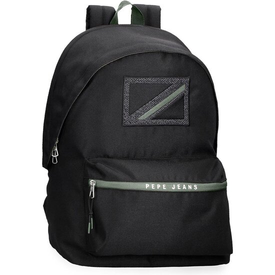 PEPE JEANS MOCHILA ESCOLAR POLIÉSTER NEGRO image 0