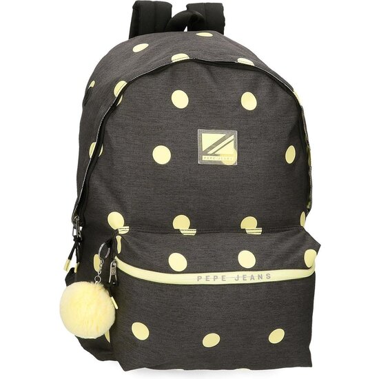 PEPE JEANS MOCHILA ESCOLAR POLIÉSTER NEGRO image 0
