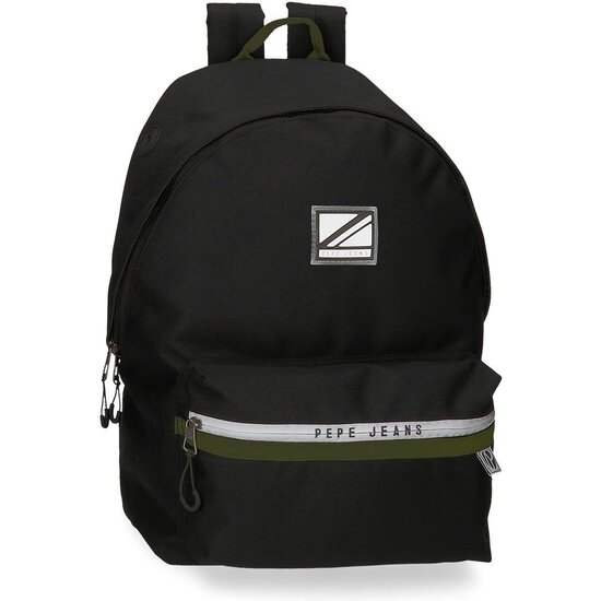 PEPE JEANS MOCHILA ESCOLAR POLIÉSTER NEGRO image 0