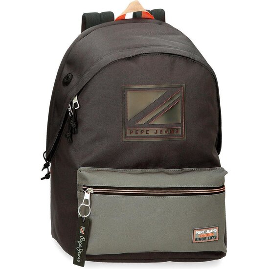 PEPE JEANS MOCHILA ESCOLAR POLIÉSTER NEGRO image 0