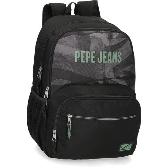 PEPE JEANS MOCHILA ESCOLAR POLIÉSTER NEGRO image 0