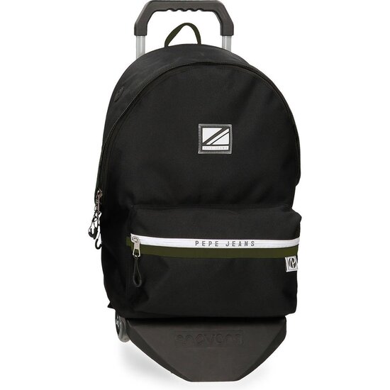 PEPE JEANS MOCHILA ESCOLAR POLIÉSTER NEGRO image 0