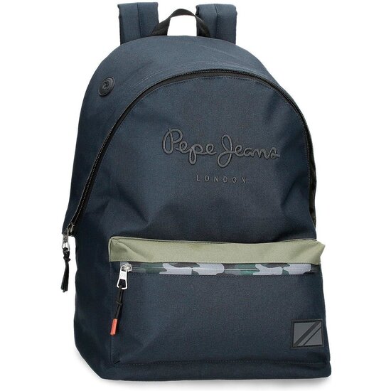 PEPE JEANS MOCHILA ESCOLAR POLIÉSTER NEGRO image 0