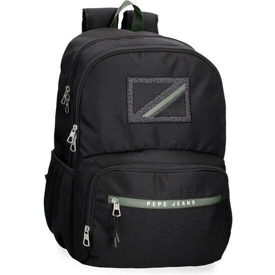 PEPE JEANS MOCHILA ESCOLAR POLIÉSTER NEGRO image 0