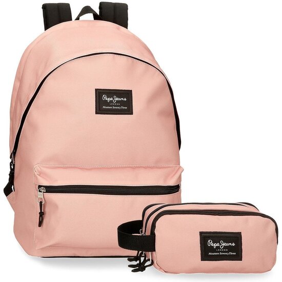 PEPE JEANS MOCHILA ESCOLAR POLIÉSTER ROSA image 0