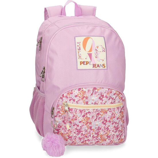 PEPE JEANS MOCHILA ESCOLAR POLIÉSTER ROSA image 0