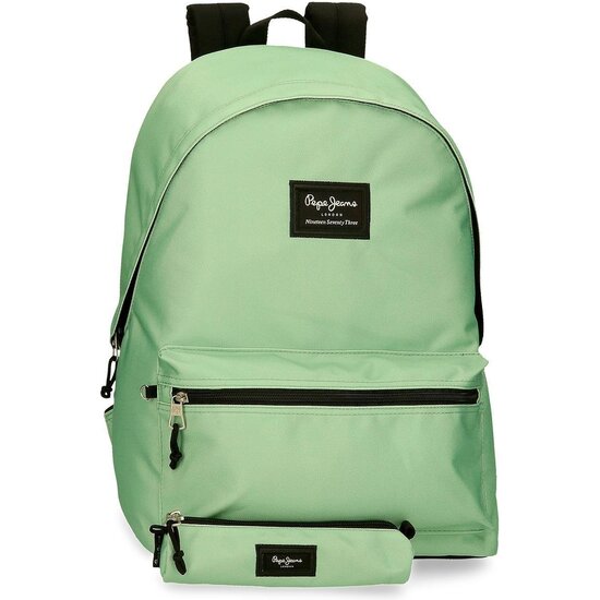 PEPE JEANS MOCHILA ESCOLAR POLIÉSTER VERDE image 0