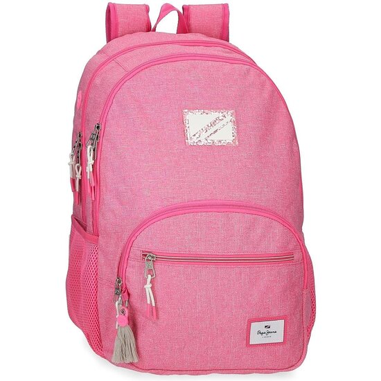 PEPE JEANS MOCHILA ESCOLAR POLIÉSTER ROSA image 0
