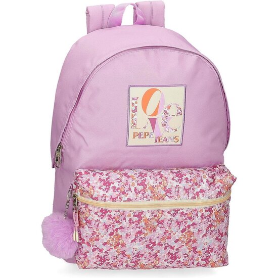 PEPE JEANS MOCHILA ESCOLAR POLIÉSTER ROSA image 0