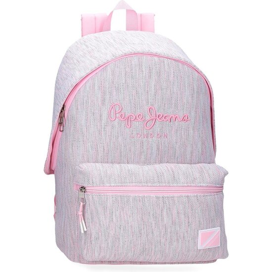PEPE JEANS MOCHILA ESCOLAR POLIÉSTER ROSA image 0