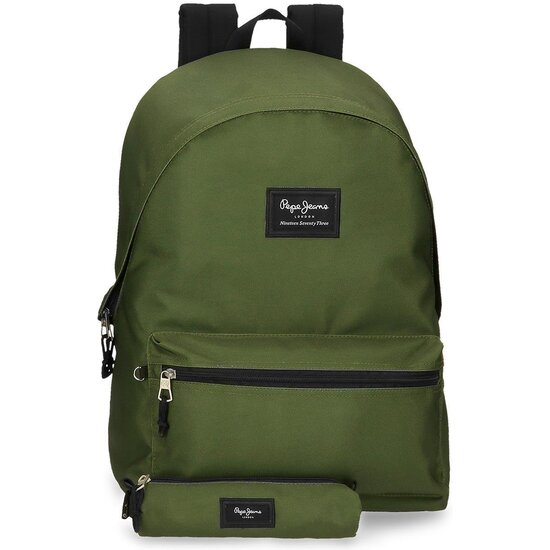 PEPE JEANS MOCHILA ESCOLAR POLIÉSTER VERDE image 0