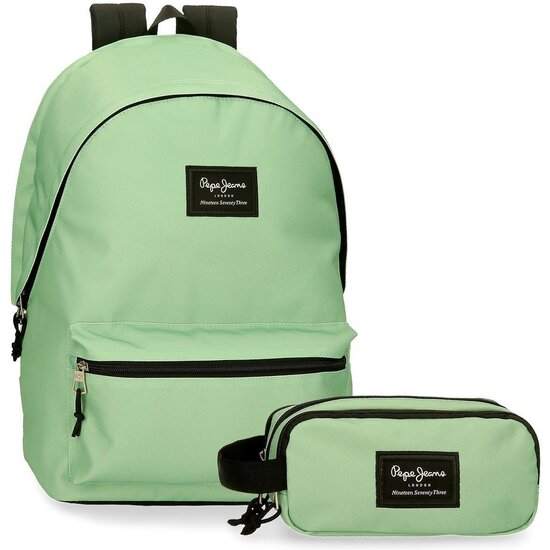 PEPE JEANS MOCHILA ESCOLAR POLIÉSTER VERDE image 0