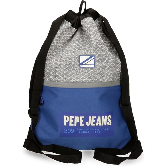 PEPE JEANS MOCHILA SACO Y PORTA ALIMENTOS POLIÉSTER AZUL image 0
