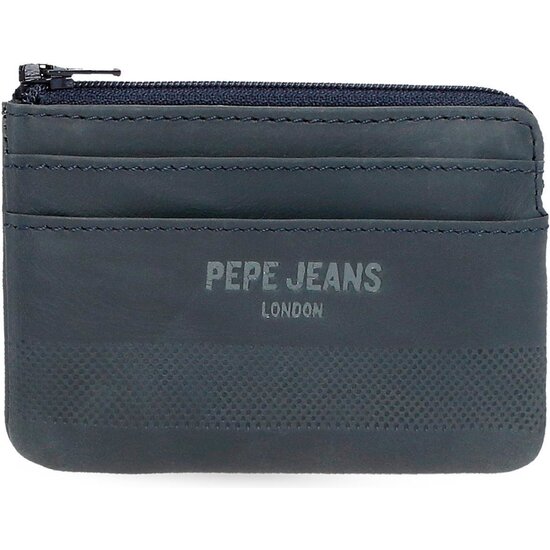 PEPE JEANS MONEDERO PIEL DEEP AZUL image 0
