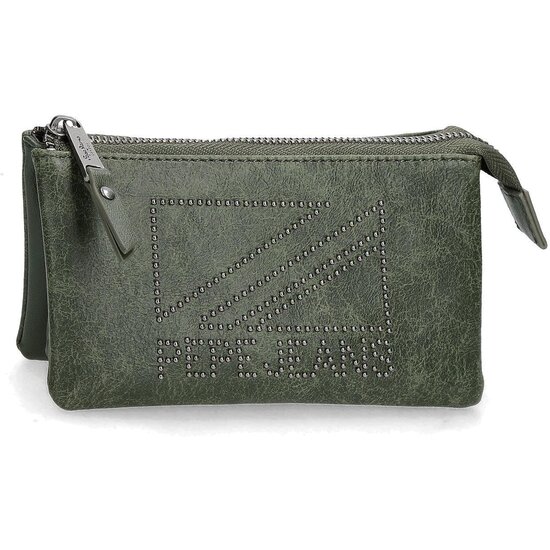 PEPE JEANS MONEDERO PIEL SINTÉTICA DONNA VERDE image 0