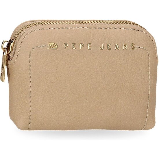 PEPE JEANS MONEDERO PIEL SINTÉTICA DIANE BEIGE image 0