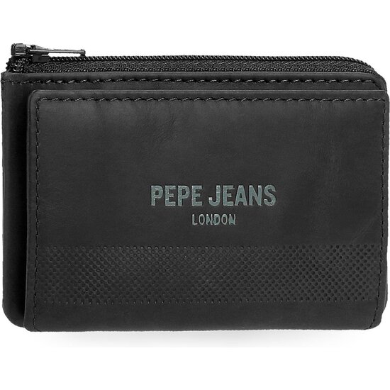 PEPE JEANS MONEDERO PIEL DEEP NEGRO image 0