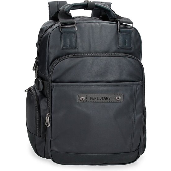 PEPE JEANS MOCHILAS PORTAORDENADOR POLIÉSTER HATFIELD NEGRO image 0