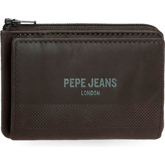PEPE JEANS MONEDERO PIEL DEEP MARRÓN image 0