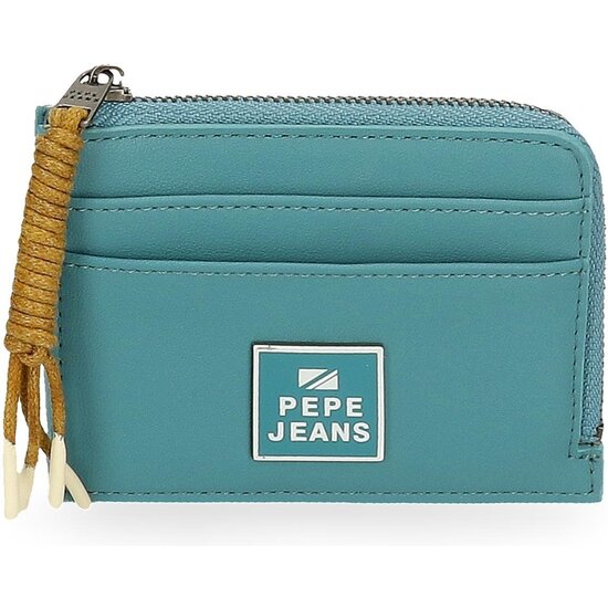 PEPE JEANS MONEDERO PIEL SINTÉTICA BEA AZUL image 0