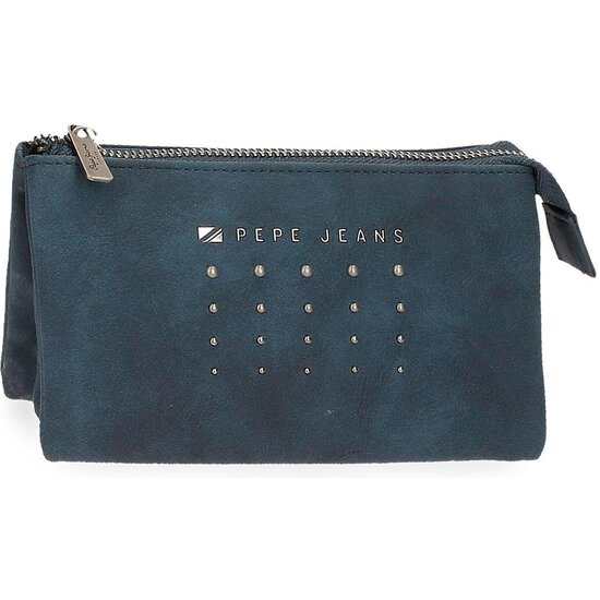 PEPE JEANS MONEDERO PIEL SINTÉTICA HOLLY AZUL image 0