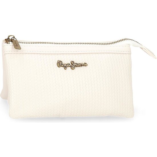PEPE JEANS MONEDERO PIEL SINTÉTICA LENA BLANCO image 0