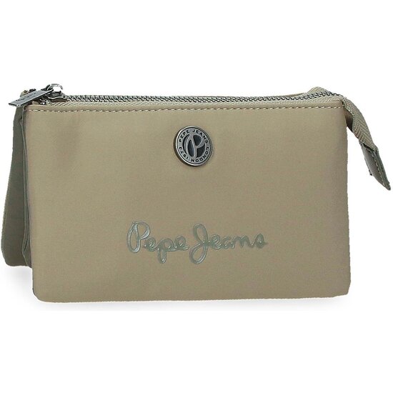 PEPE JEANS MONEDERO POLIÉSTER Y PU CORIN VERDE image 0
