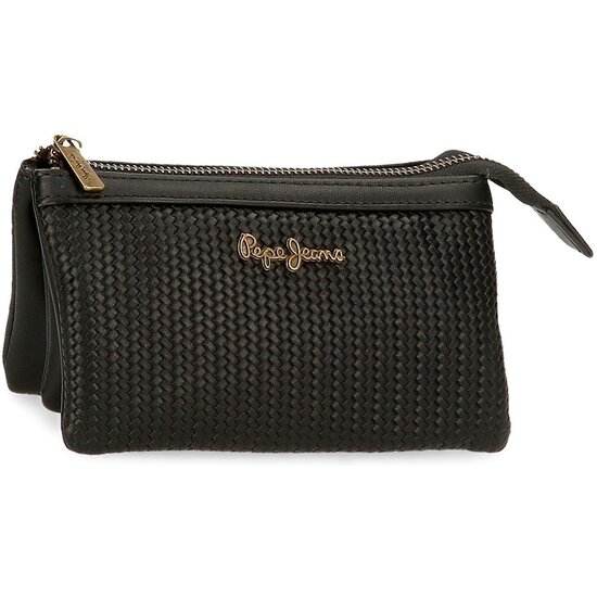PEPE JEANS MONEDERO PIEL SINTÉTICA LENA NEGRO image 0